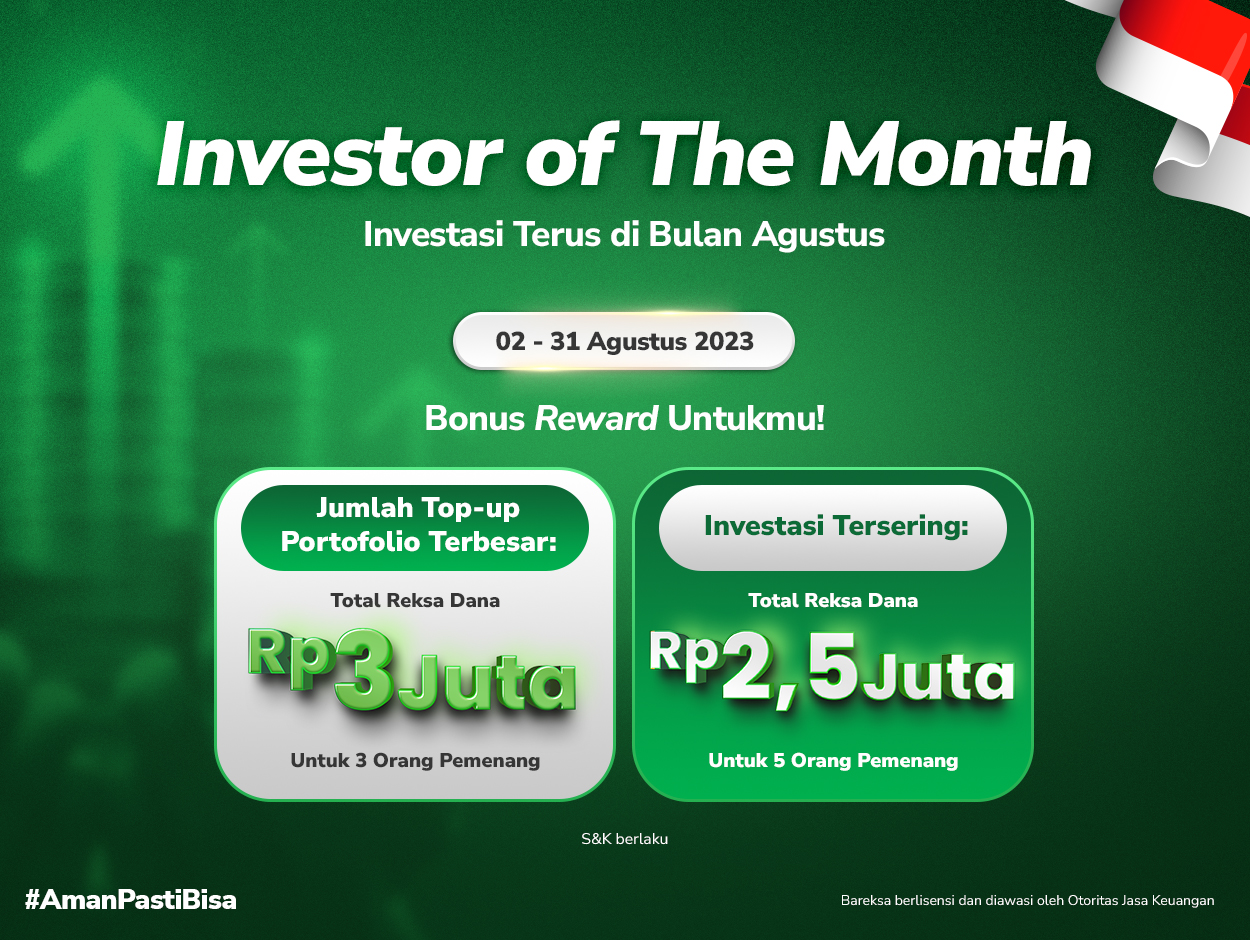 Selamat! Ini Pemenang Promo Investor of The Month Berhadiah Reksadana Total Rp5,5 Juta