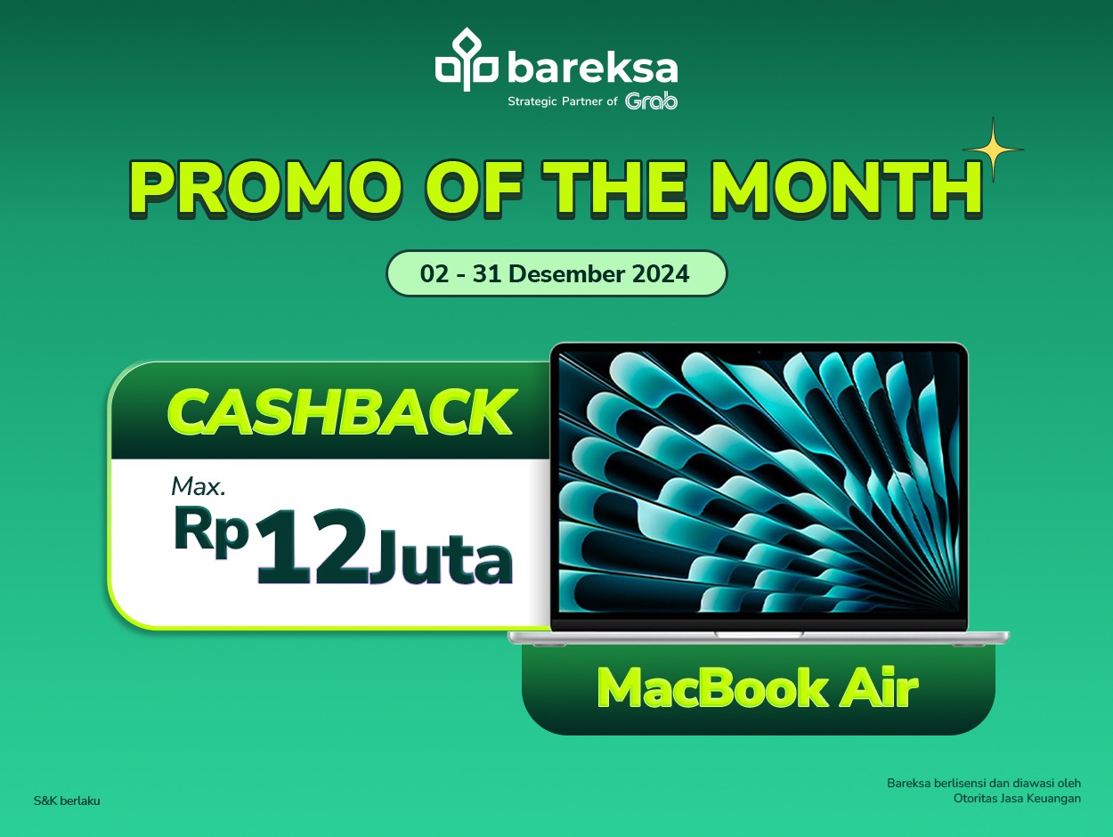 Promo of The Month: Investasi Reksadana, Emas & Robo Raih MacBook dan Cashback Rp12 Juta