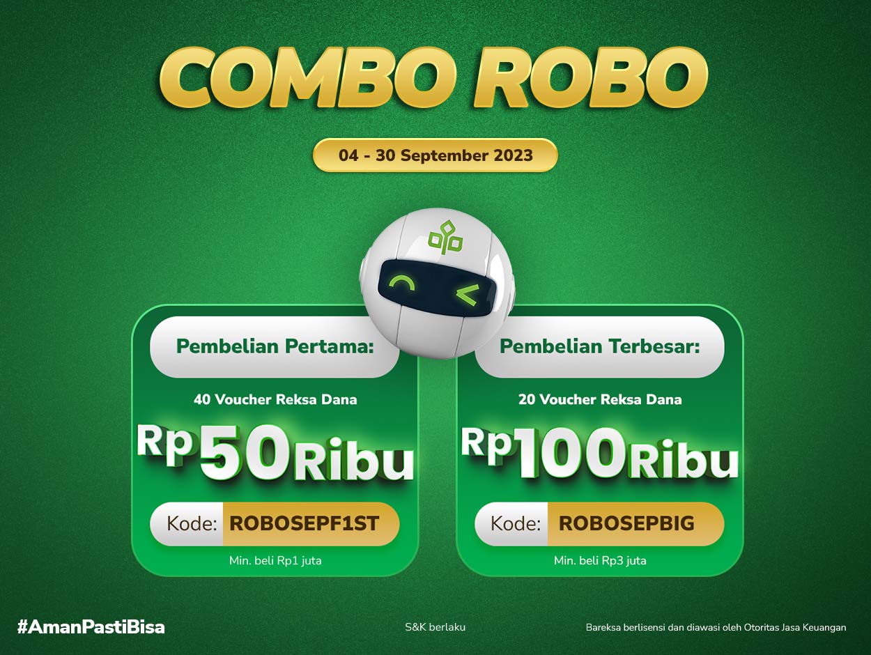 Selamat! Ini Pemenang Promo Combo Bareksa Robo September 2023