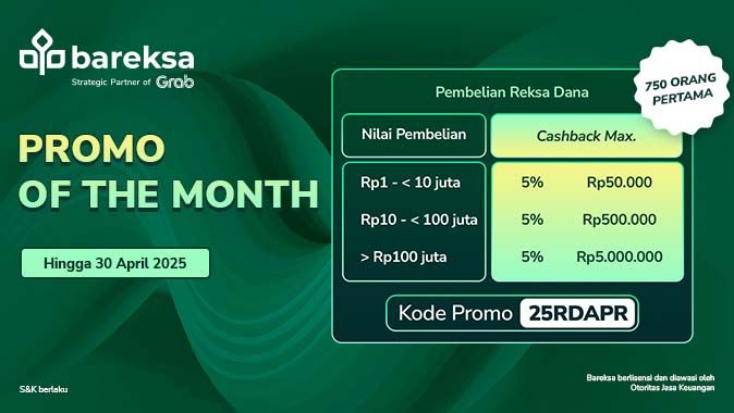 Promo of The Month April: Habis Libur Investasi Reksadana & Emas, Berhadiah hingga Rp5 Juta