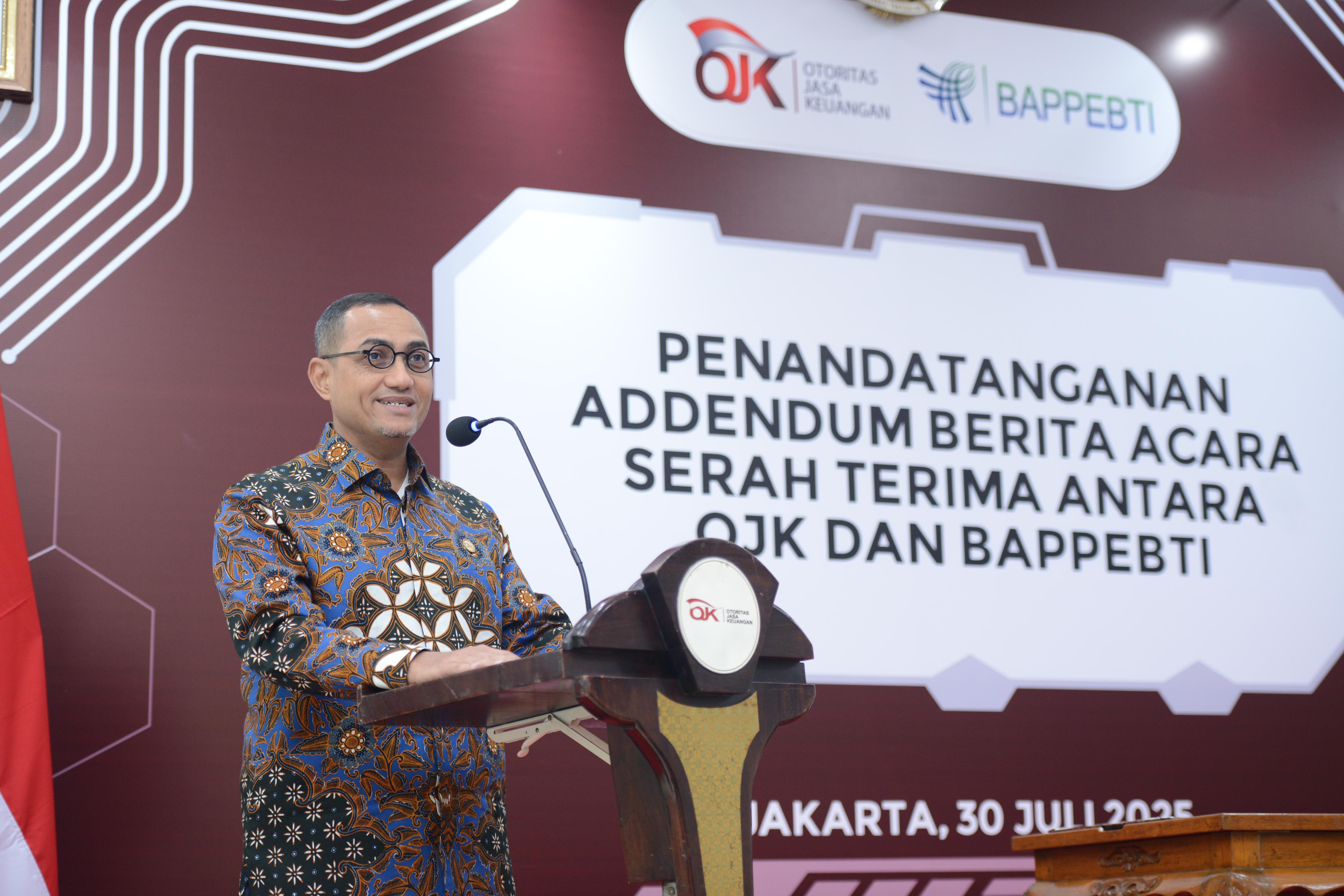 OJK & Bappebti Resmi Tuntaskan Peralihan Pengawasan Aset Keuangan Digital