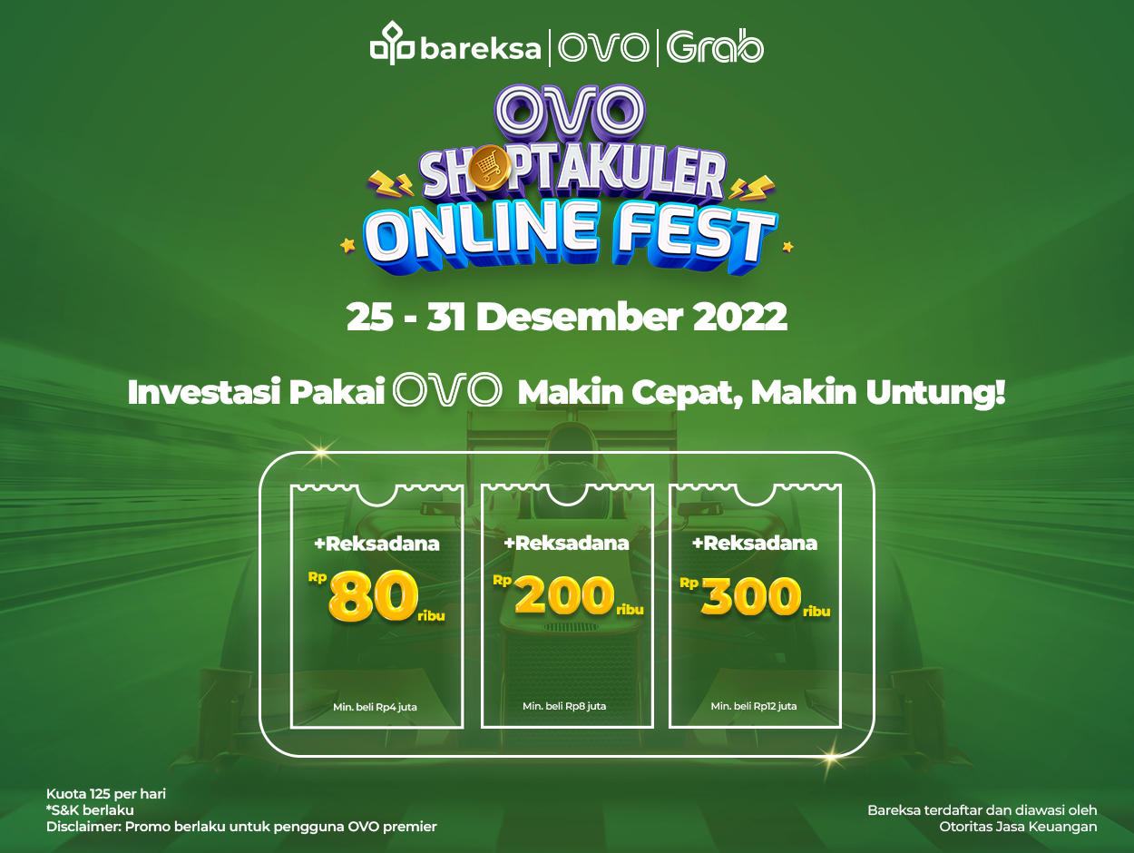 Selamat! Ini Pemenang Promo OVO Shoptakuler Desember 2022 Berhadiah Reksadana