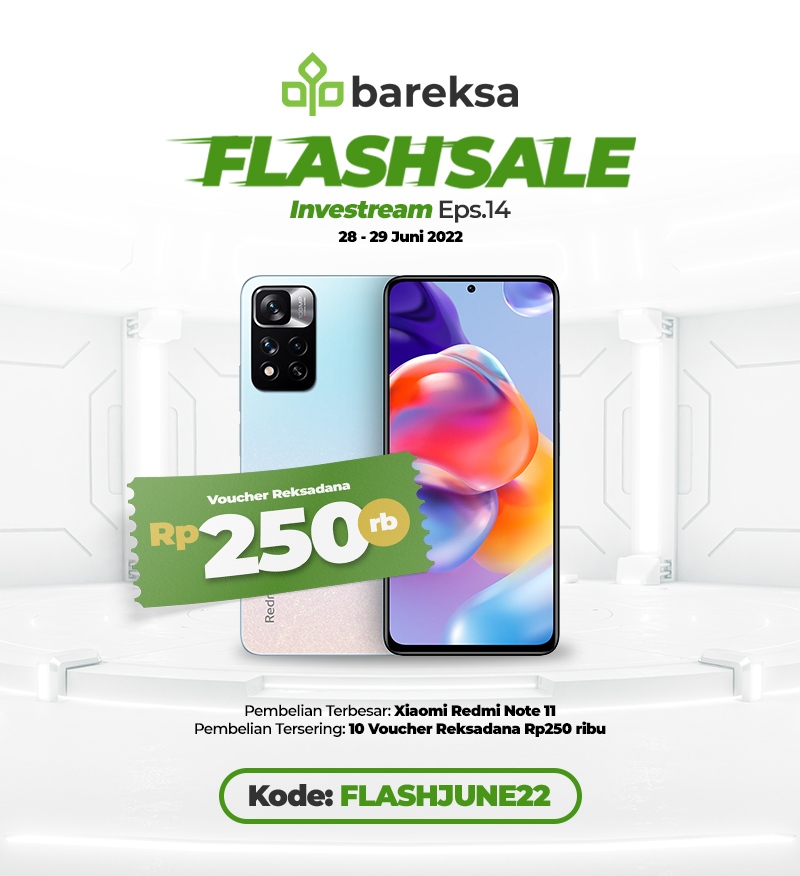 Promo Flash Sale, Beli Reksadana Raih Smartphone hingga Voucher Rp250 Ribu