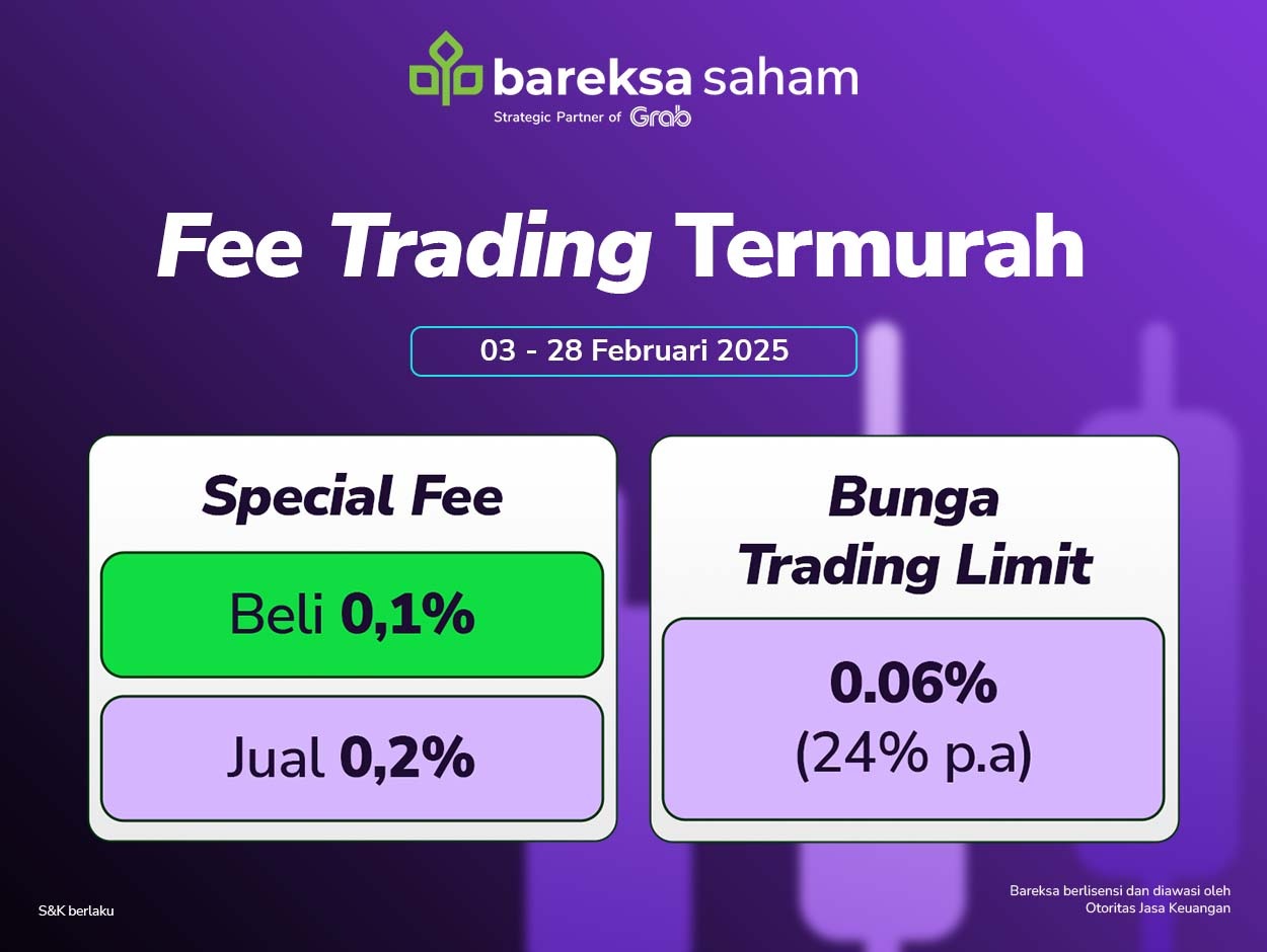 Selamat! Ini Pemenang Promo Saham Februari 2025 Berhadiah Cashback hingga 0,2%