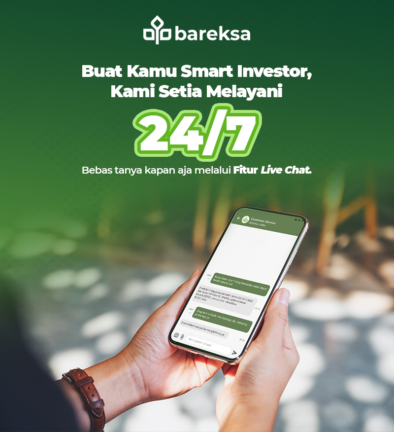 Bantuan Layanan Live Chat Bareksa Kini Tersedia 24/7