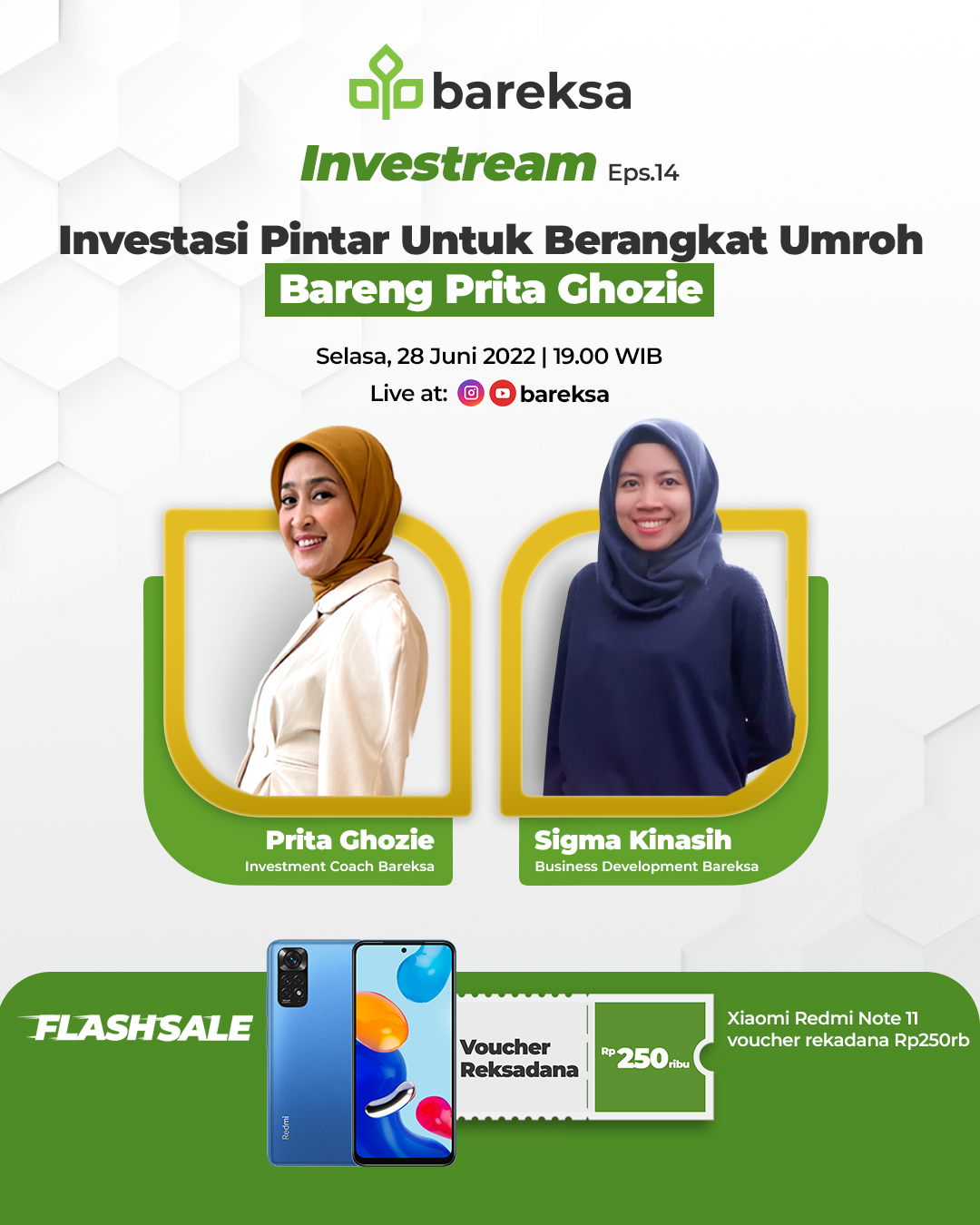 Investasi Pintar untuk Berangkat Umroh Bareng Prita Ghozie, Simak di Sini