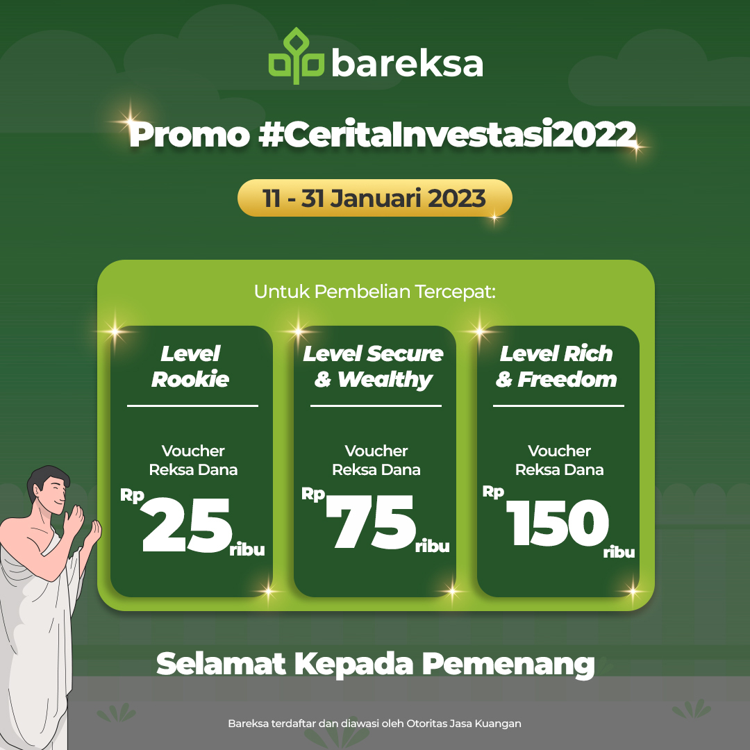 Selamat! Ini Pemenang Promo Cerita Investasi Bareksa Umroh Berhadiah Reksadana