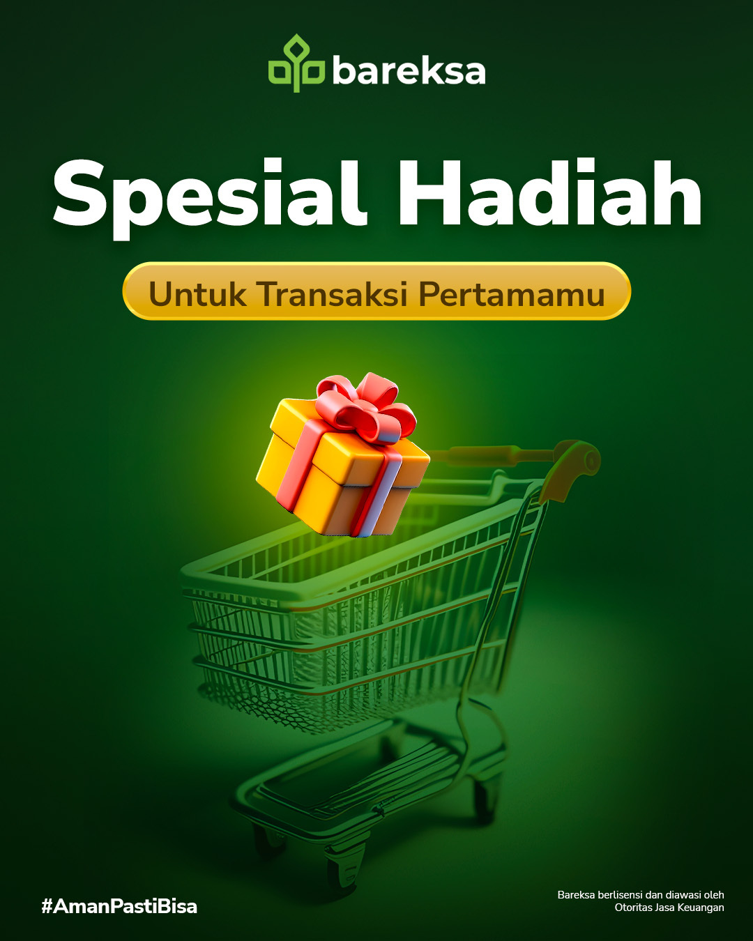 Promo Transaksi Pertama Reksadana Bareksa Maret 2024, Berhadiah Rp50 Ribu!