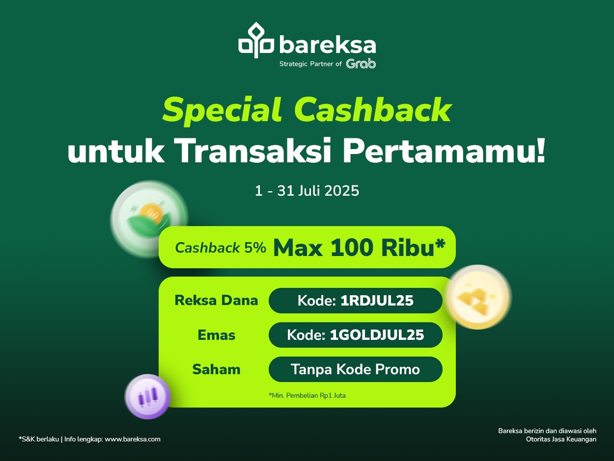 Selamat! Ini Pemenang Promo Transaksi Pertama Juli Berhadiah Reksadana hingga Rp100 Ribu