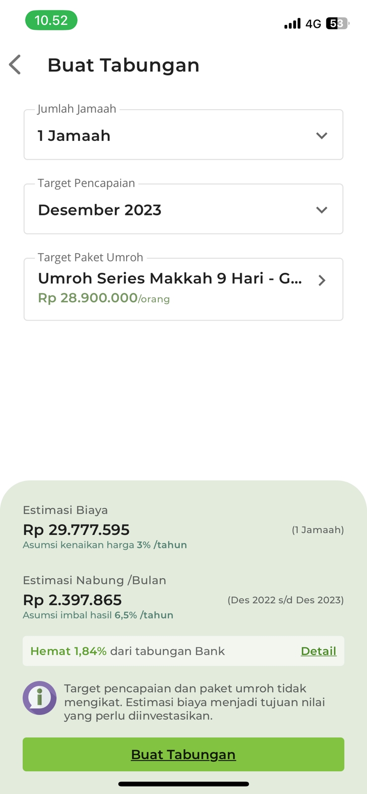 Harga Paket Umroh Khalifah Tour Bareksa