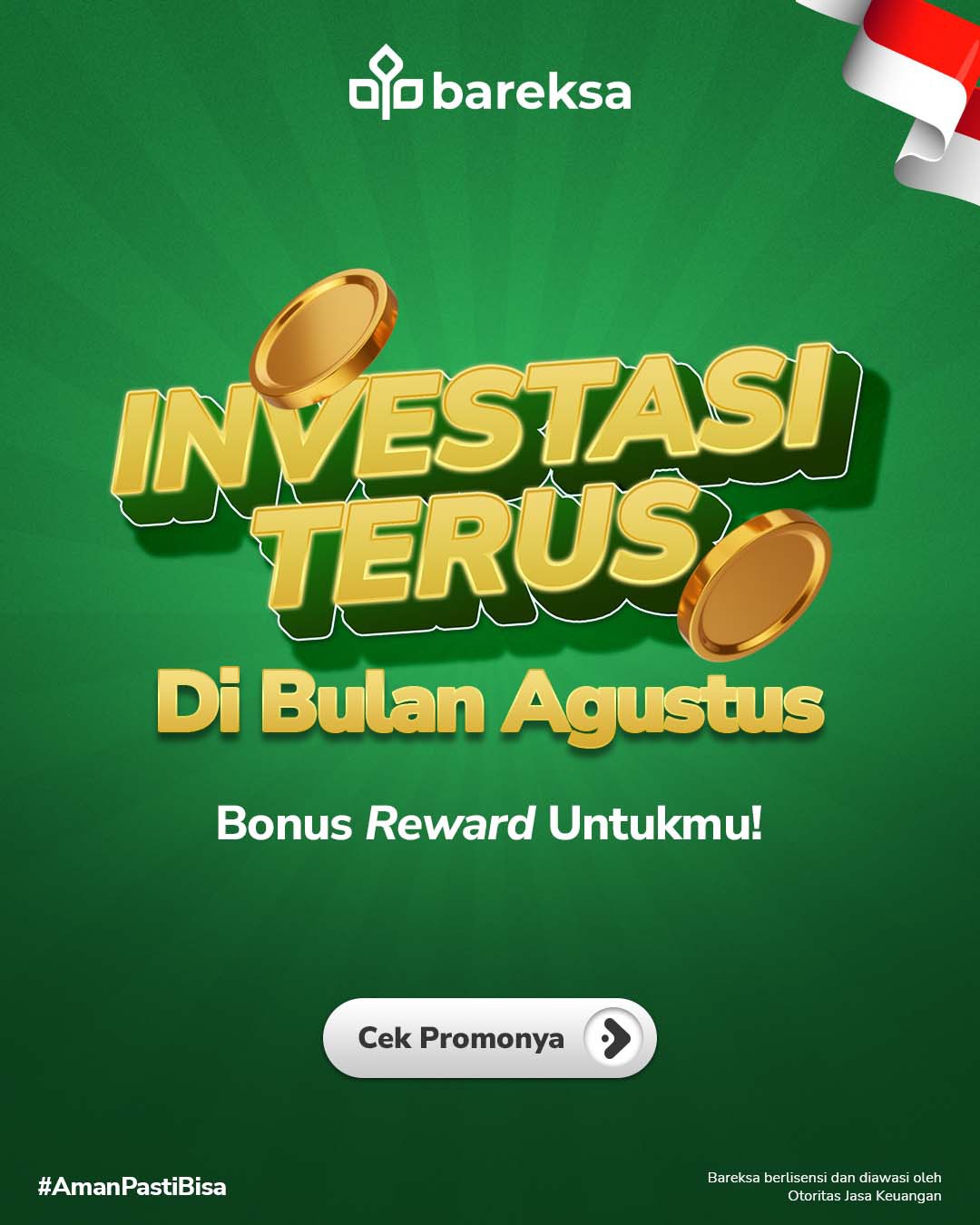 Promo Top Investment Agustus Berhadiah Reksadana hingga Rp3 Juta