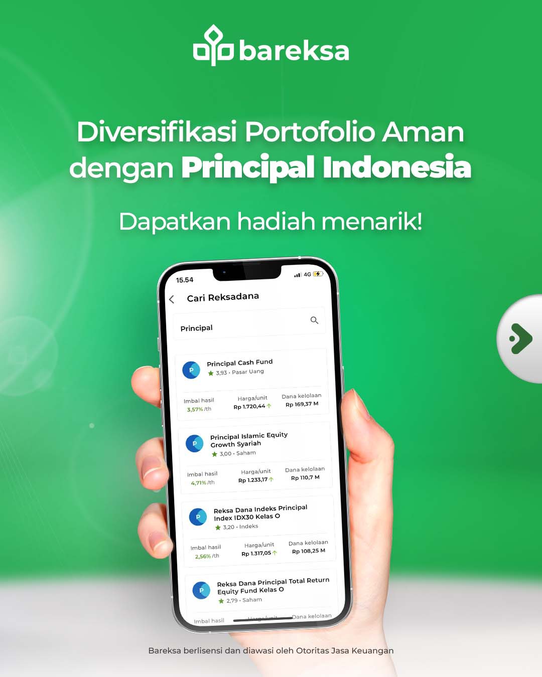 Diversifikasi Portofolio dengan Reksadana Principal Indonesia, Ada Hadiahnya