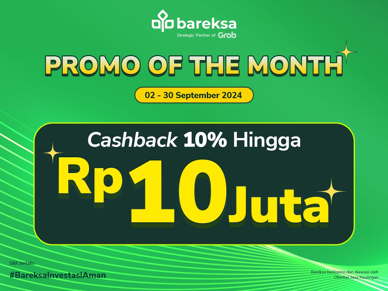 Promo of The Month September 2024: Beli Emas, Reksa Dana, dan Robo Berhadiah hingga Rp10 Juta!