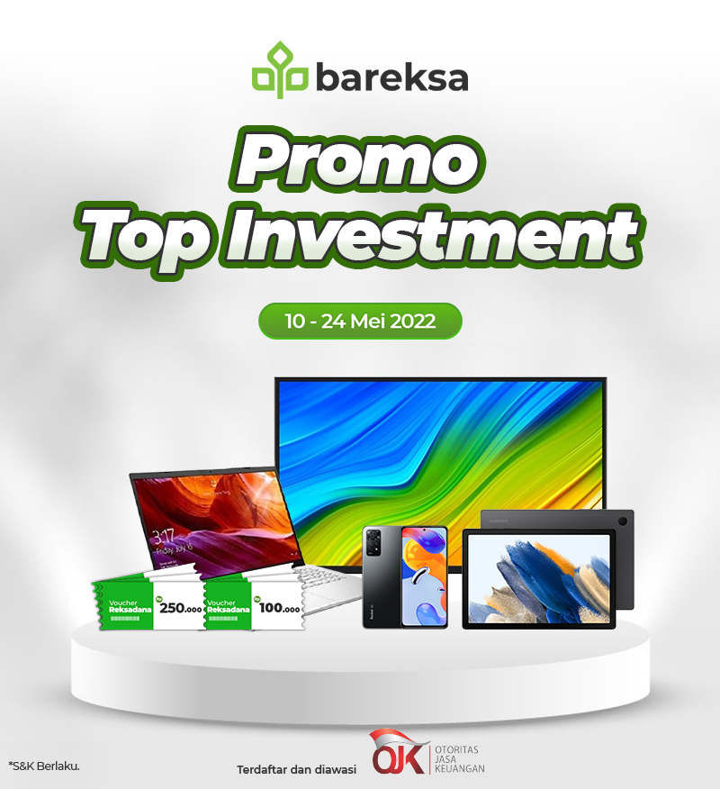 Investasi Reksadana, Bisa Raih Hadiah Laptop hingga Voucher