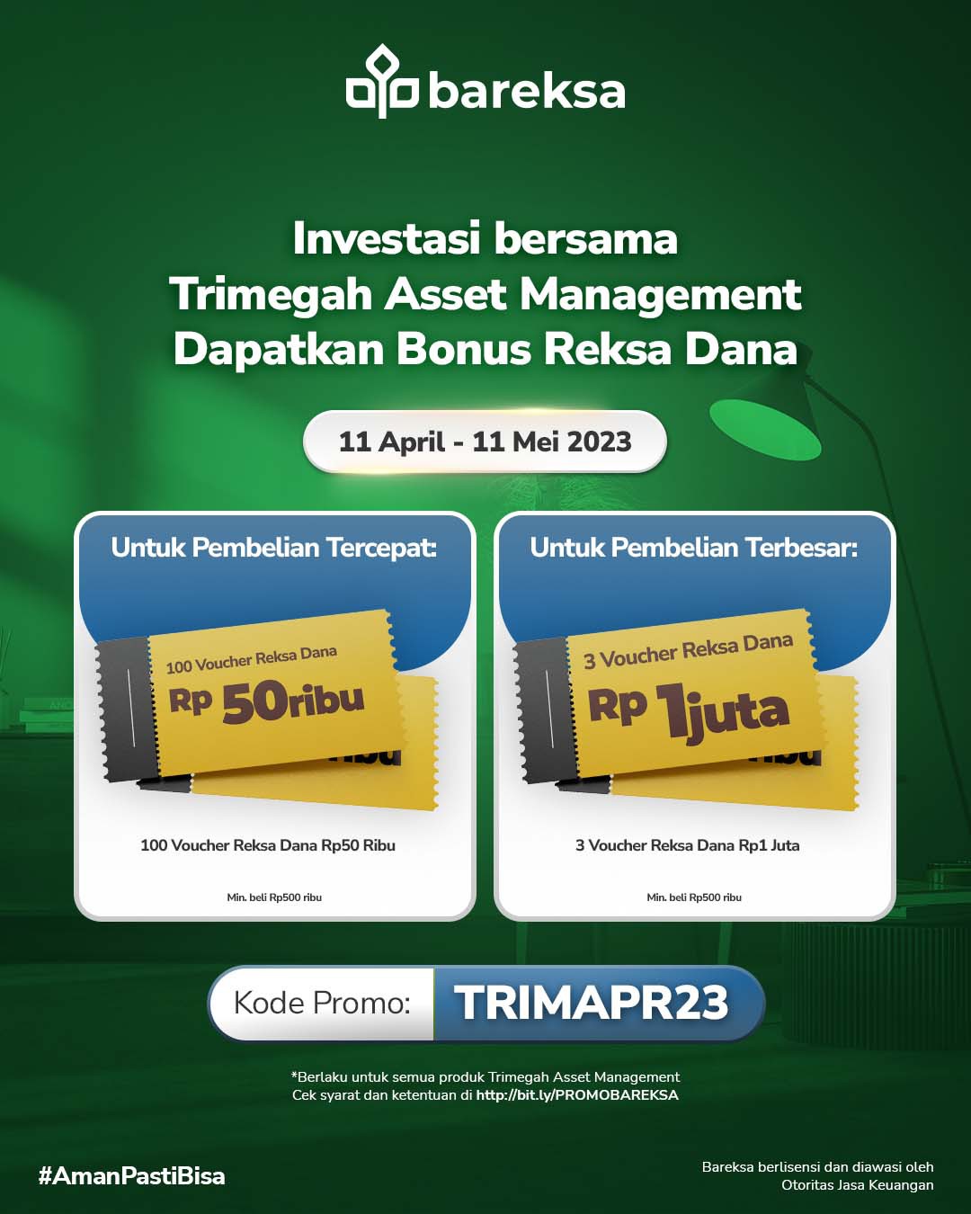 Pilih Investasi Sesuai Profil Risiko Dengan Trimegah Raih Reksadana