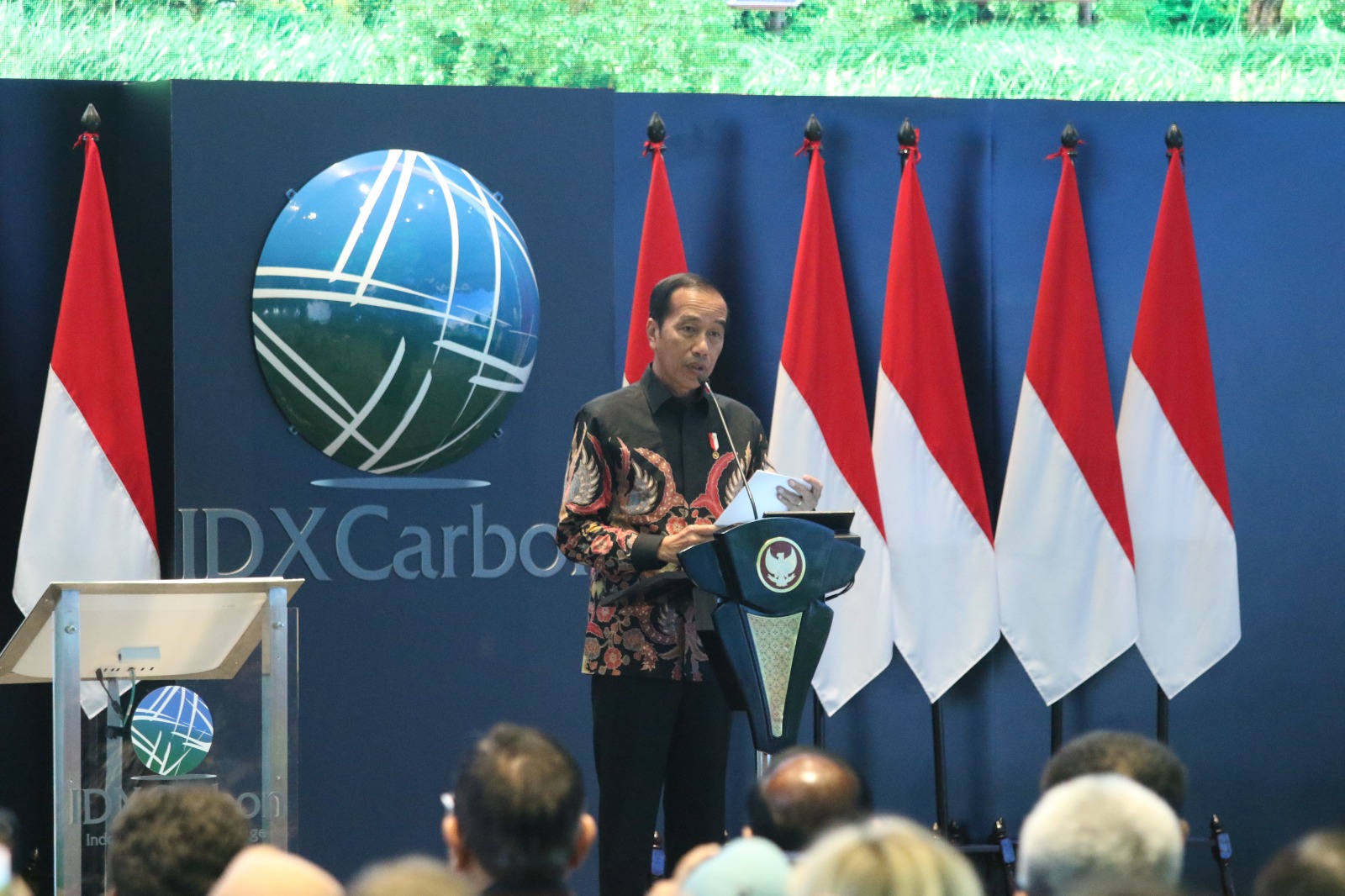 Jokowi : Potensi Bursa Karbon RI Bisa Mencapai Rp3 Ribu Triliun Lebih