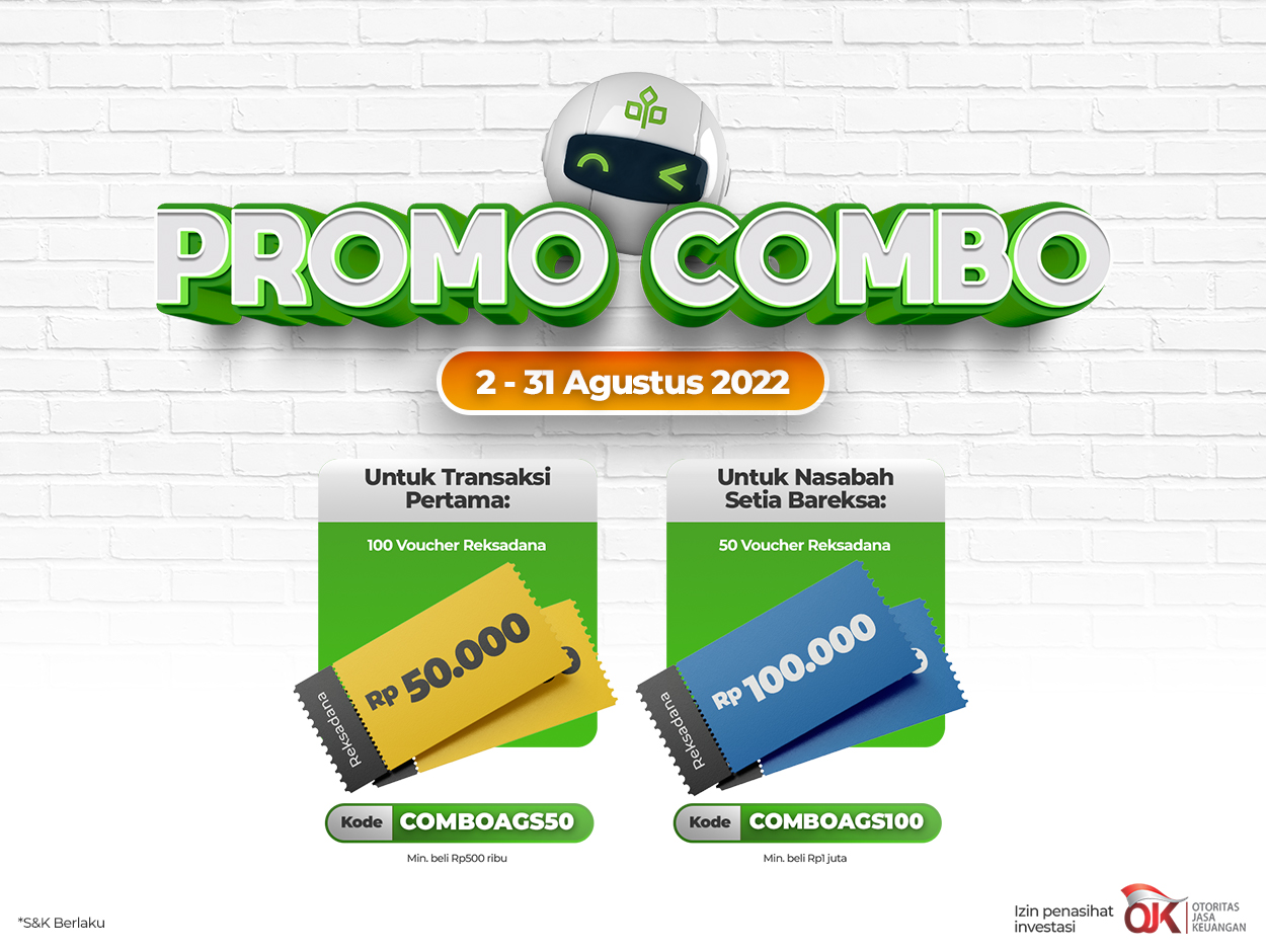 Selamat! Ini Pemenang Promo COMBO Agustus 2022 Berhadiah Reksadana