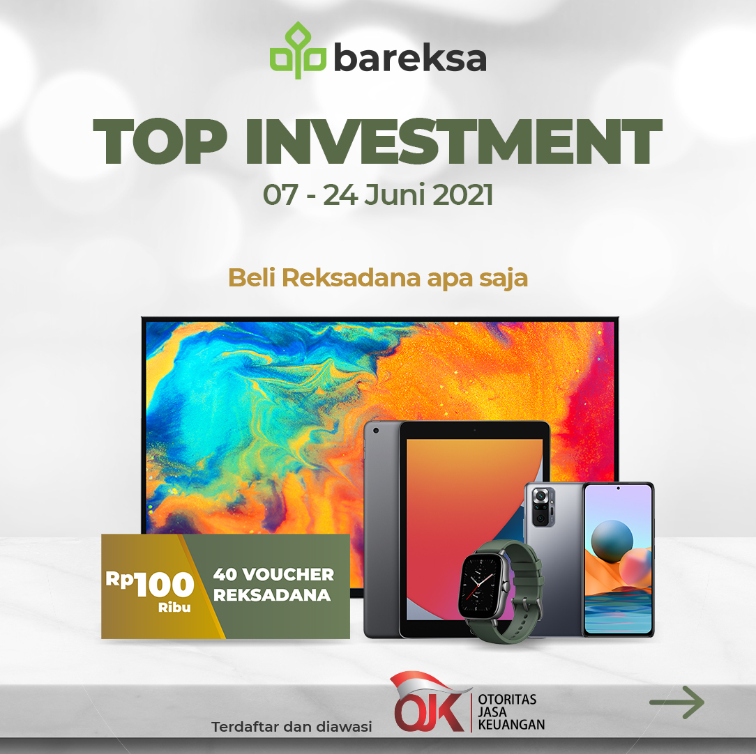 Promo Top Investment, Beli Reksadana Berhadiah iPad hingga Voucher