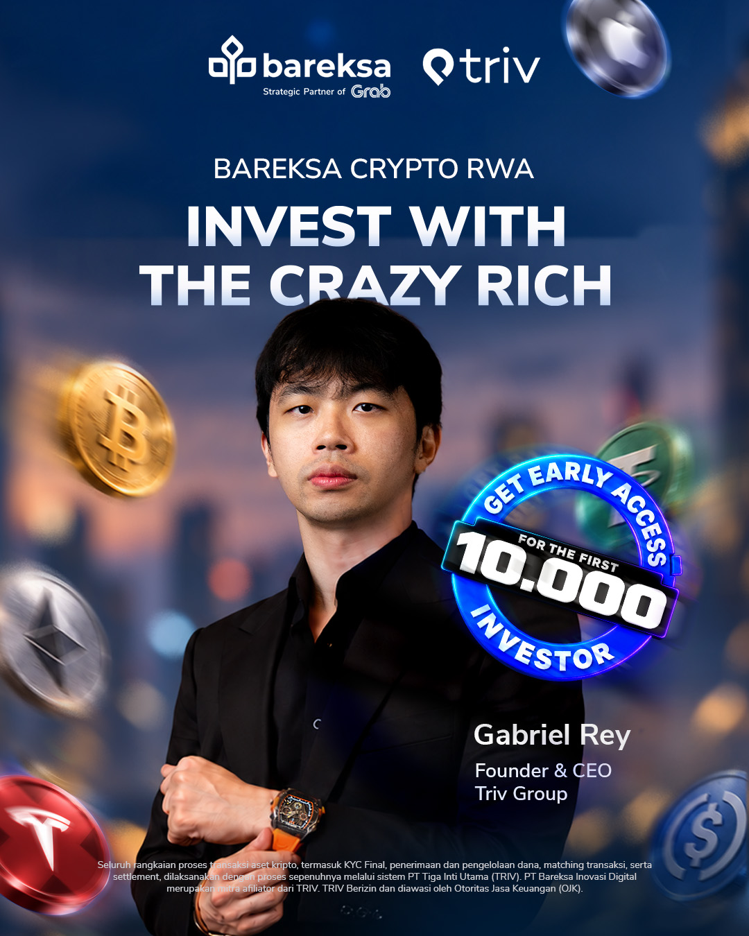Baru! Bareksa Crypto RWA: Investor Kini Bisa Transaksi Tokenisasi Saham AS, Cashback hingga Rp10 Juta