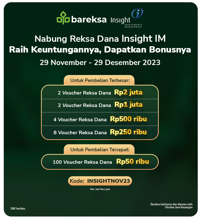 Selamat! Ini Pemenang Promo Reksadana Insight AM Berhadiah hingga Rp2 Juta