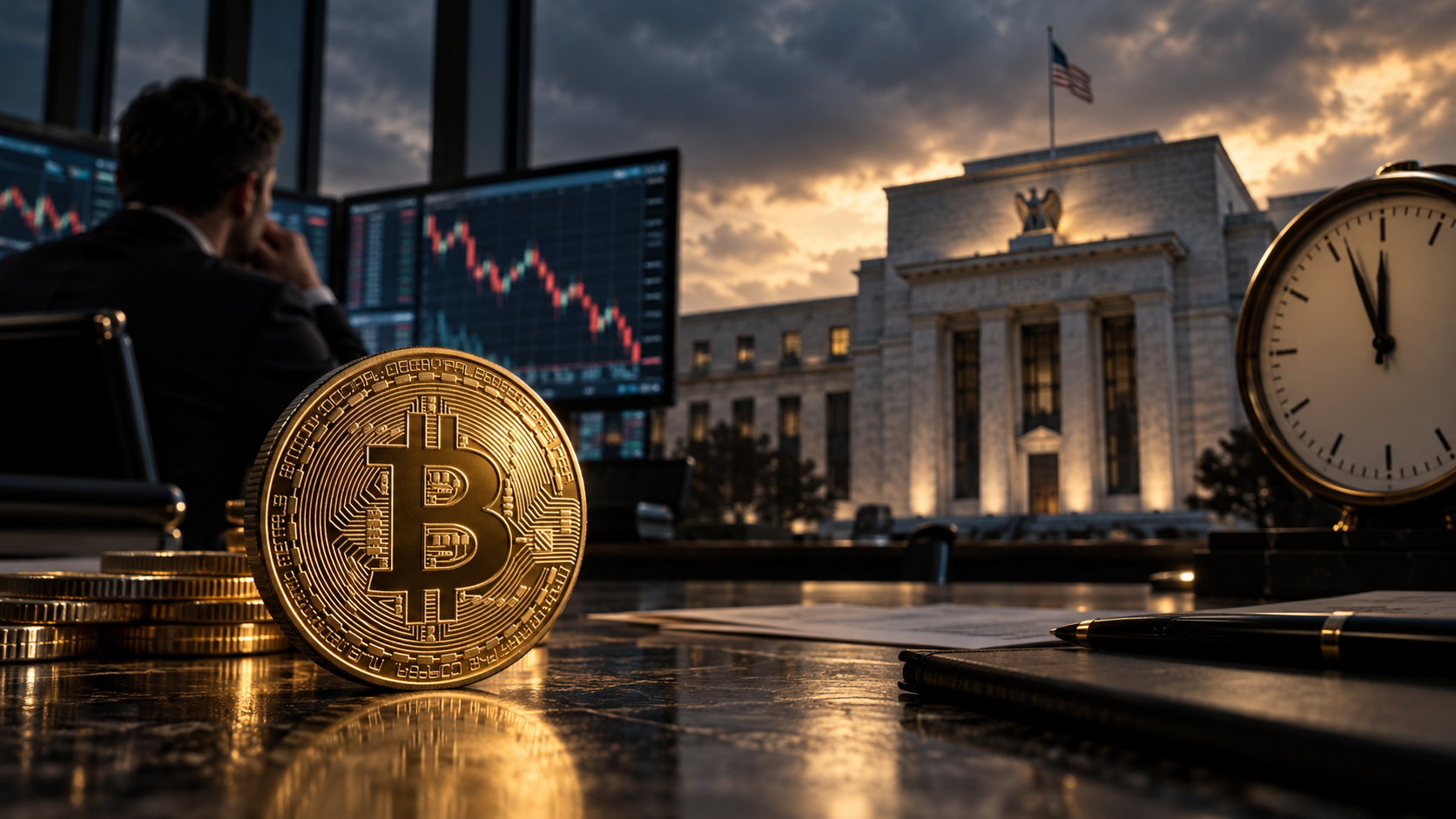 Update Pasar Kripto Hari Ini: Bitcoin Tertahan Jelang FOMC, Pasar Tunggu Sinyal Warsh