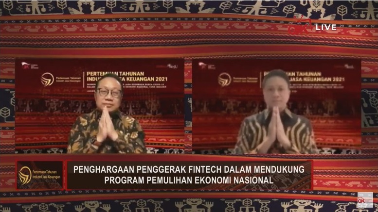 Presdir OVO dan Pendiri Bareksa Raih Penghargaan Tokoh Penggerak Fintech dari OJK