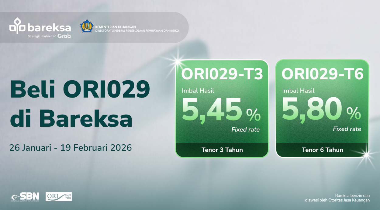 ORI029 SBN 2026 Sudah Bisa Dibeli: Kupon hingga 5,8%, Ini Syarat, Jadwal & Cara Belinya