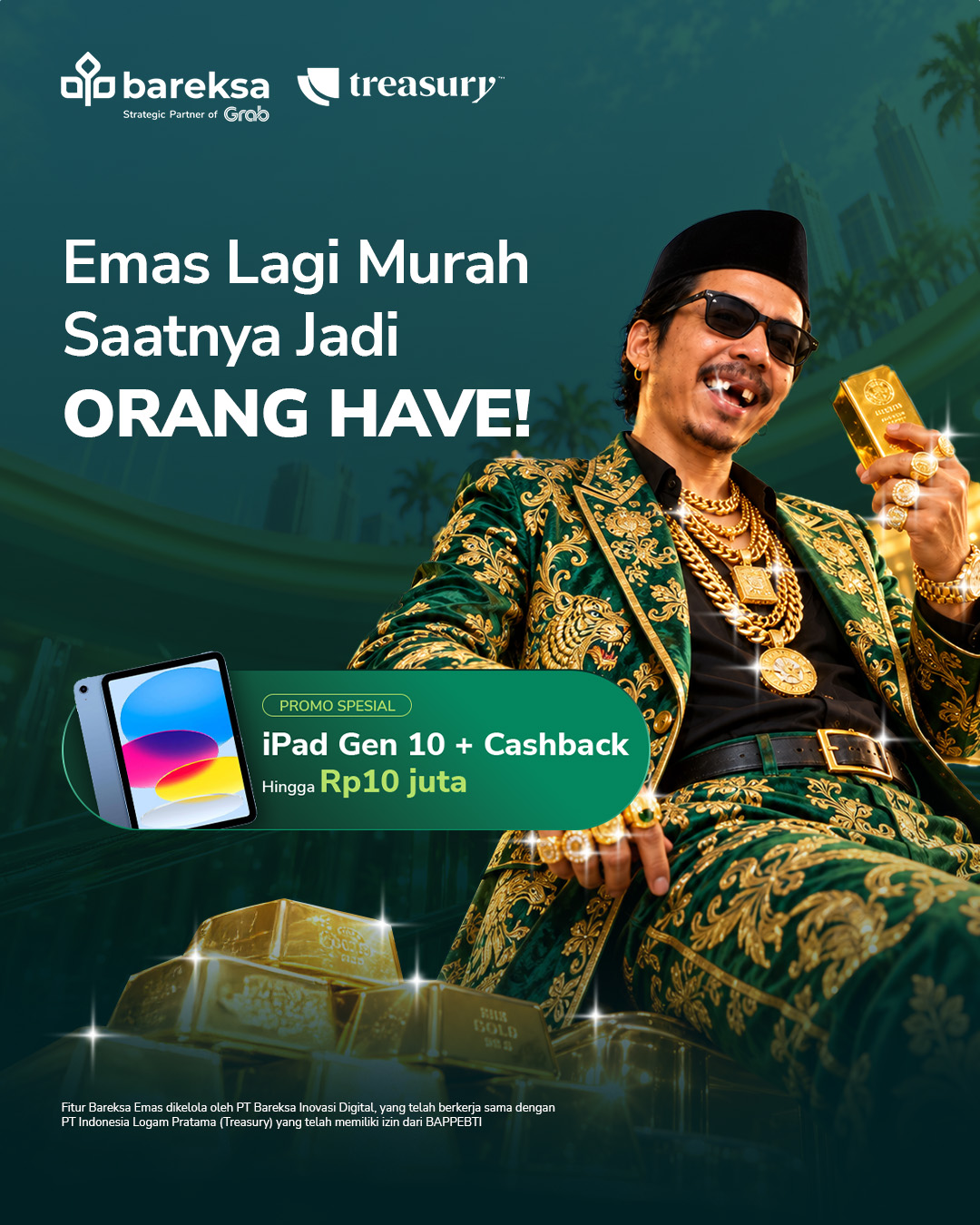 Harga Emas Koreksi, Nabung Emas Rp10 Juta per Bulan Sejak 2020 Kini Jadi Rp1,02 Miliar