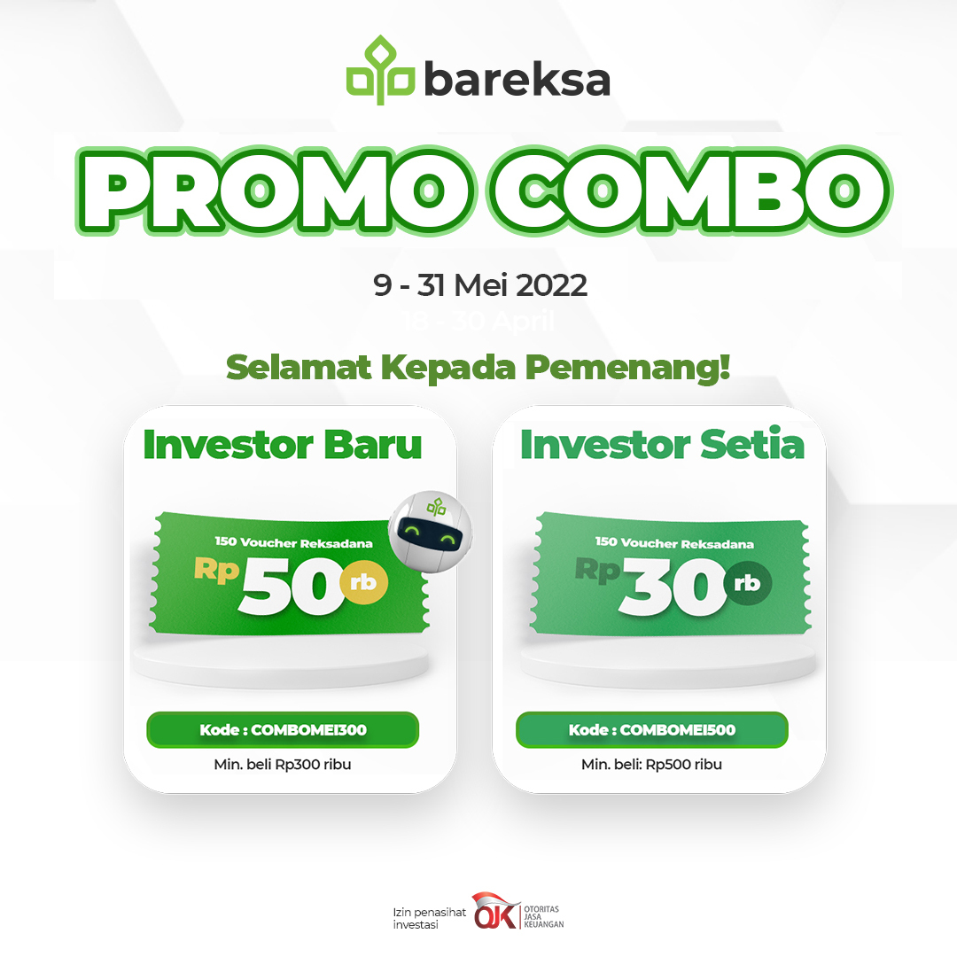 Selamat! Ini Daftar Pemenang Reksadana Promo COMBO Mei 2022