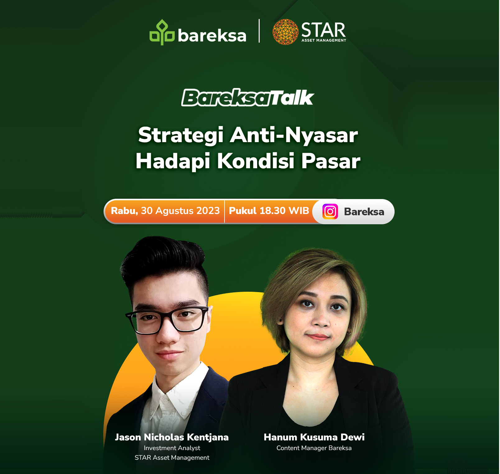 Strategi Anti-Nyasar Hadapi Kondisi Pasar, Nonton BareksaTalk X STAR AM