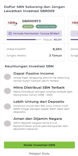 Mulai Investasi SBN