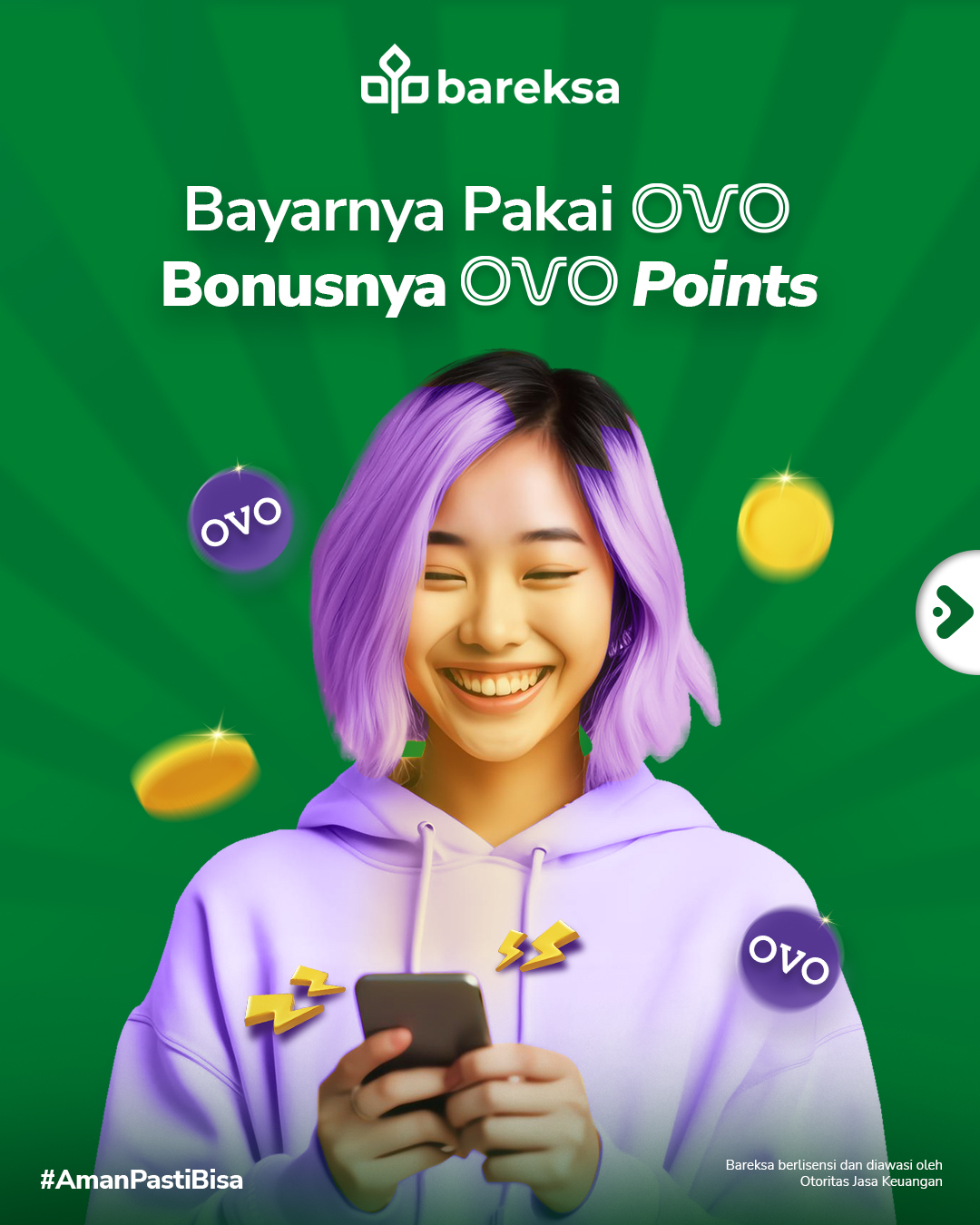 Promo OVO Bareksa Beli Reksadana Berhadiah Cashback Langsung hingga Rp30 Ribu