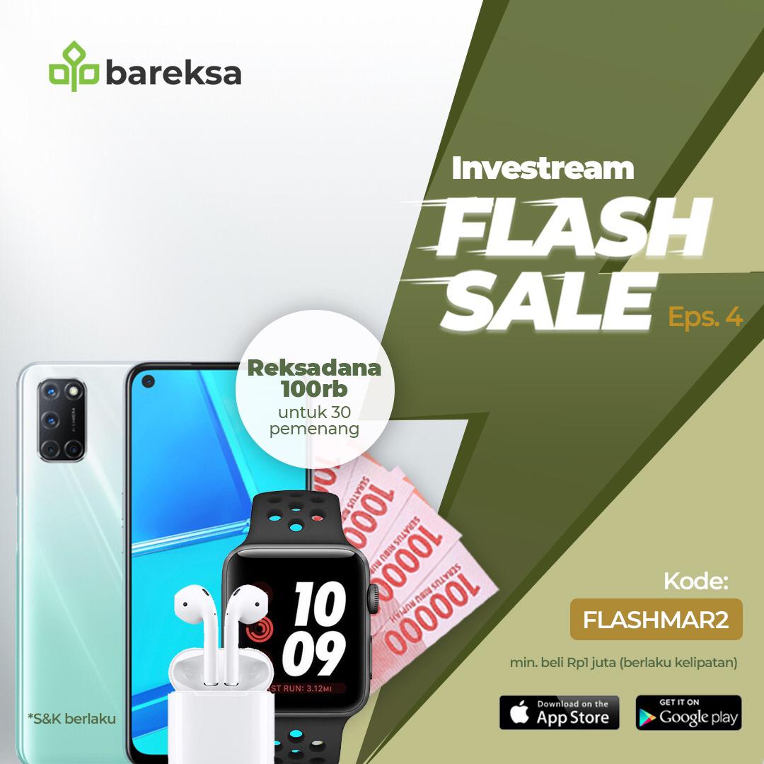 Promo Investream, Beli Reksadana Rp1 Juta Bisa Raih Smartphone dan Voucher