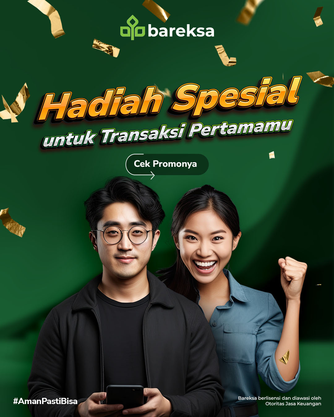 Promo Bareksa Saham: Transaksi Pertama dan Terbesar Berhadiah Saldo RDN hingga TV Xiaomi