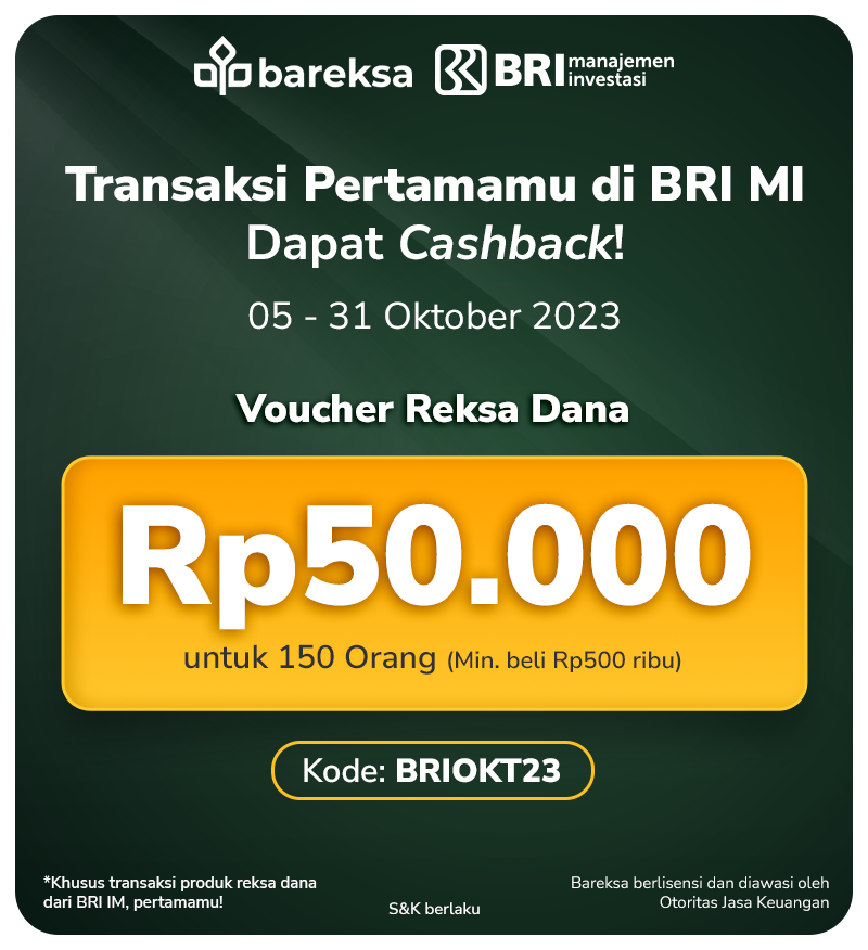 Selamat! Ini Pemenang Promo Reksadana BRI MI Berhadiah Voucher Rp50 Ribu