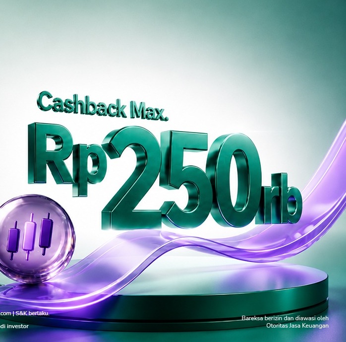 Promo Bareksa Saham September: Trading Terus Berhadiah Cashback hingga Rp250 Ribu