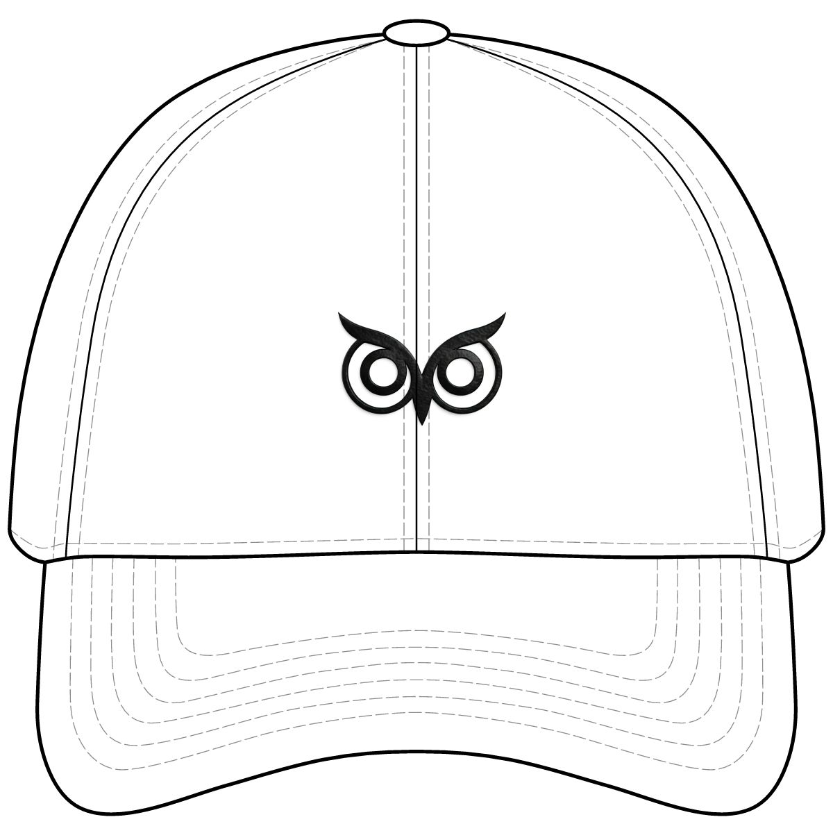 Lightly-Structured Five-Panel Snapback Cap