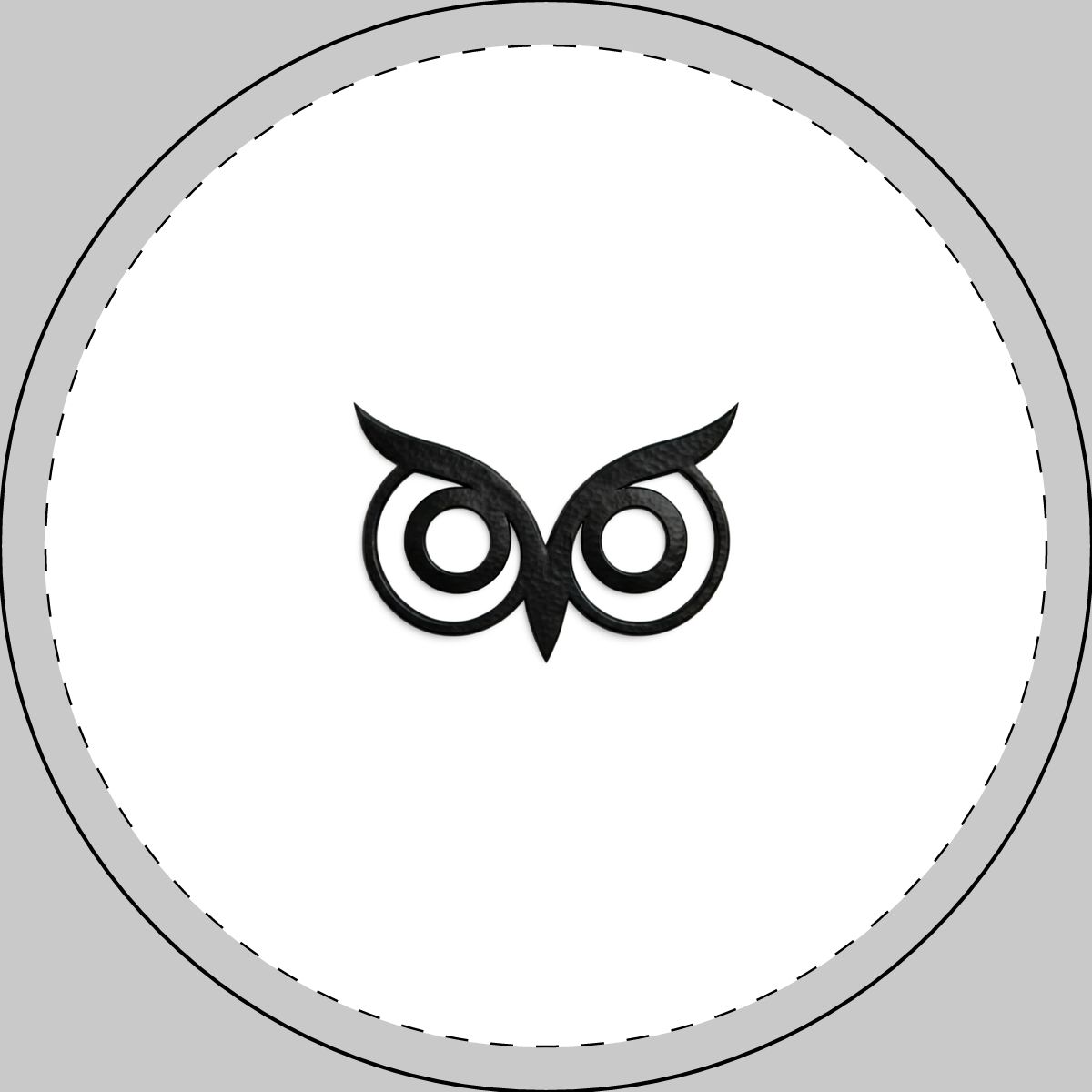 Round Car Magnet