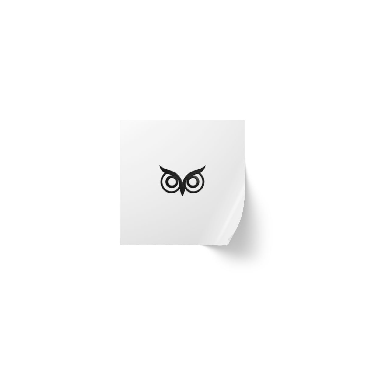 Square Sticker Label Rolls