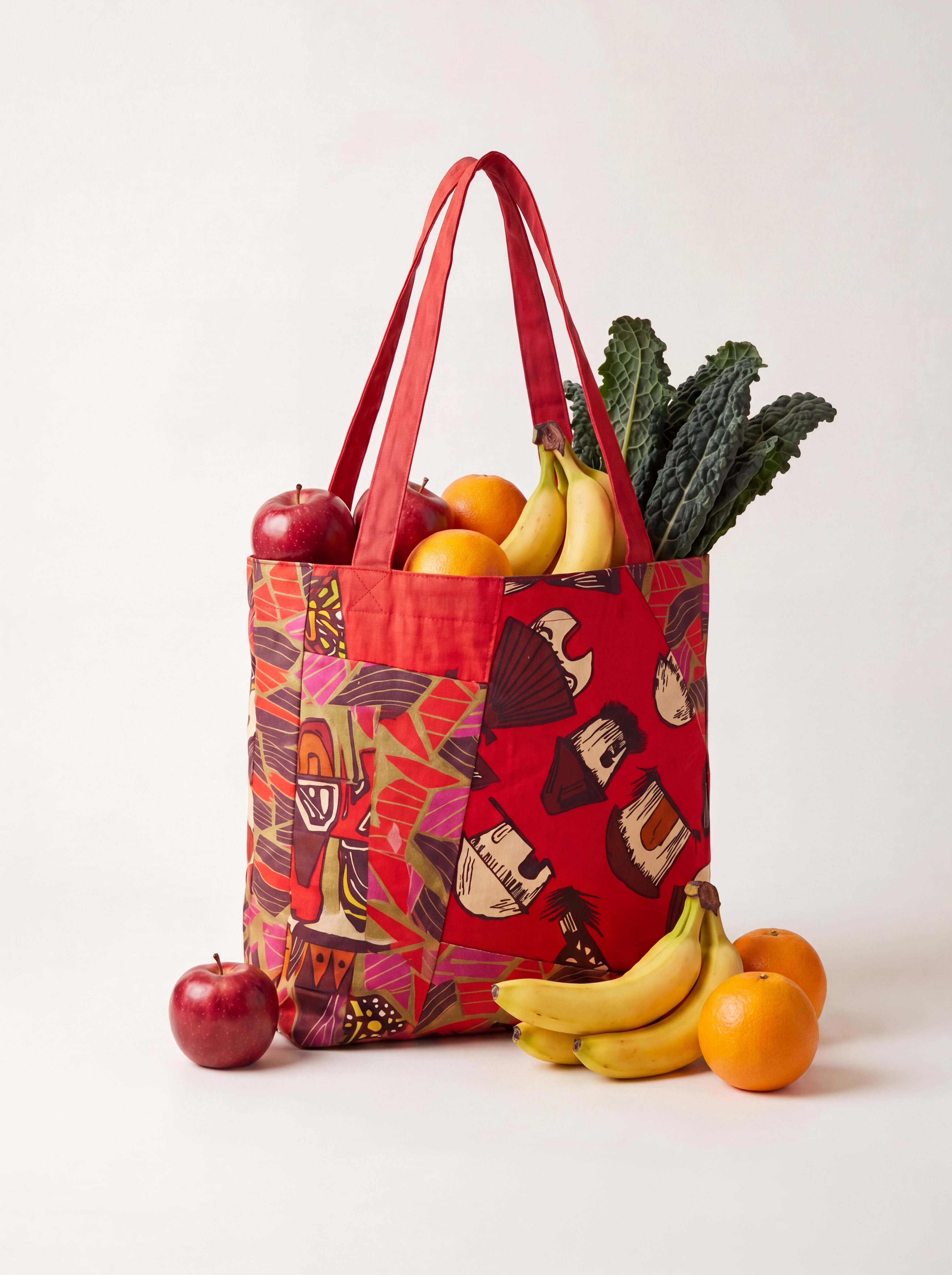 Khumbula Ankara Patchwork - Tote Bag