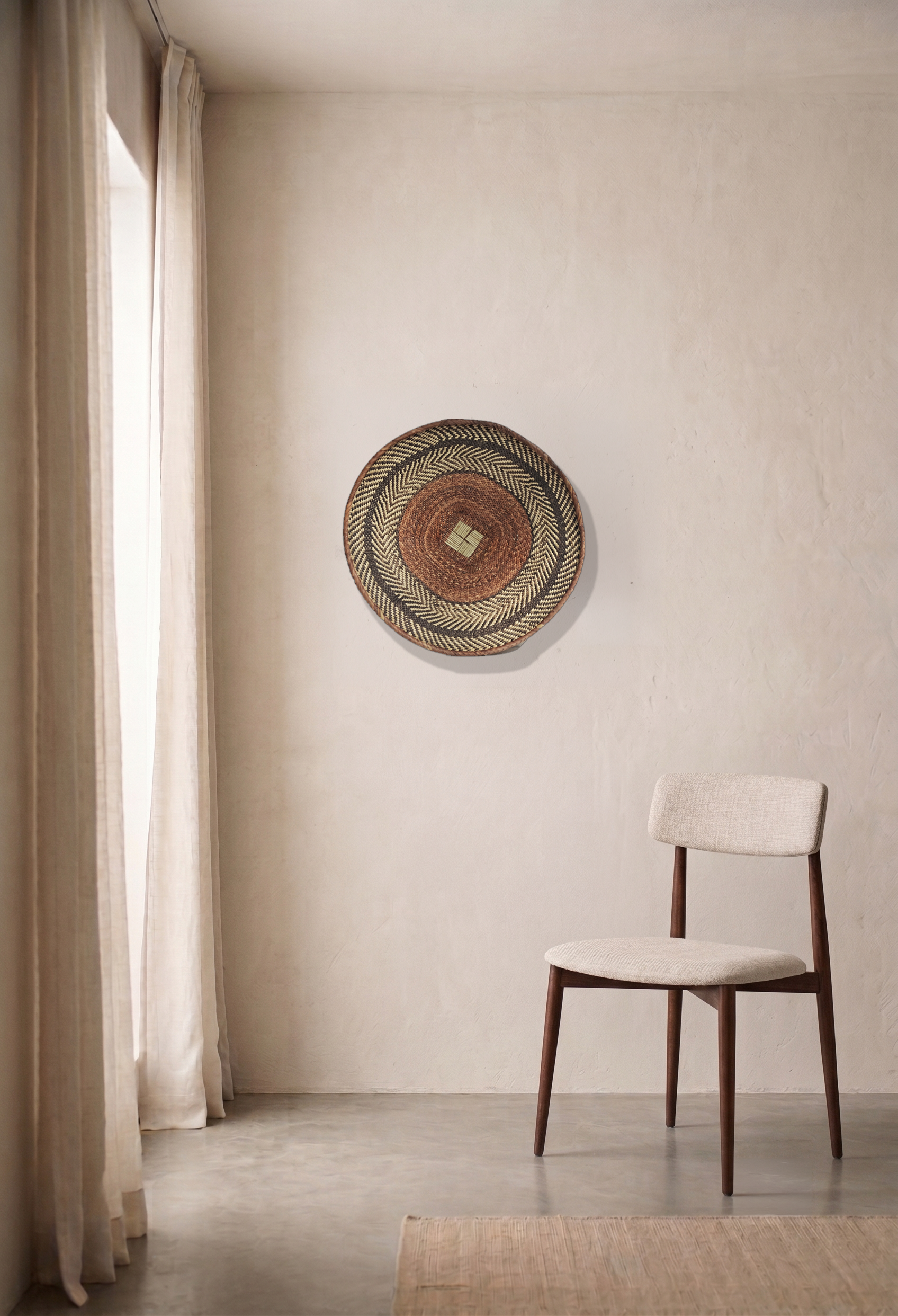 Tonga Basket — Sienna Halo (Large)