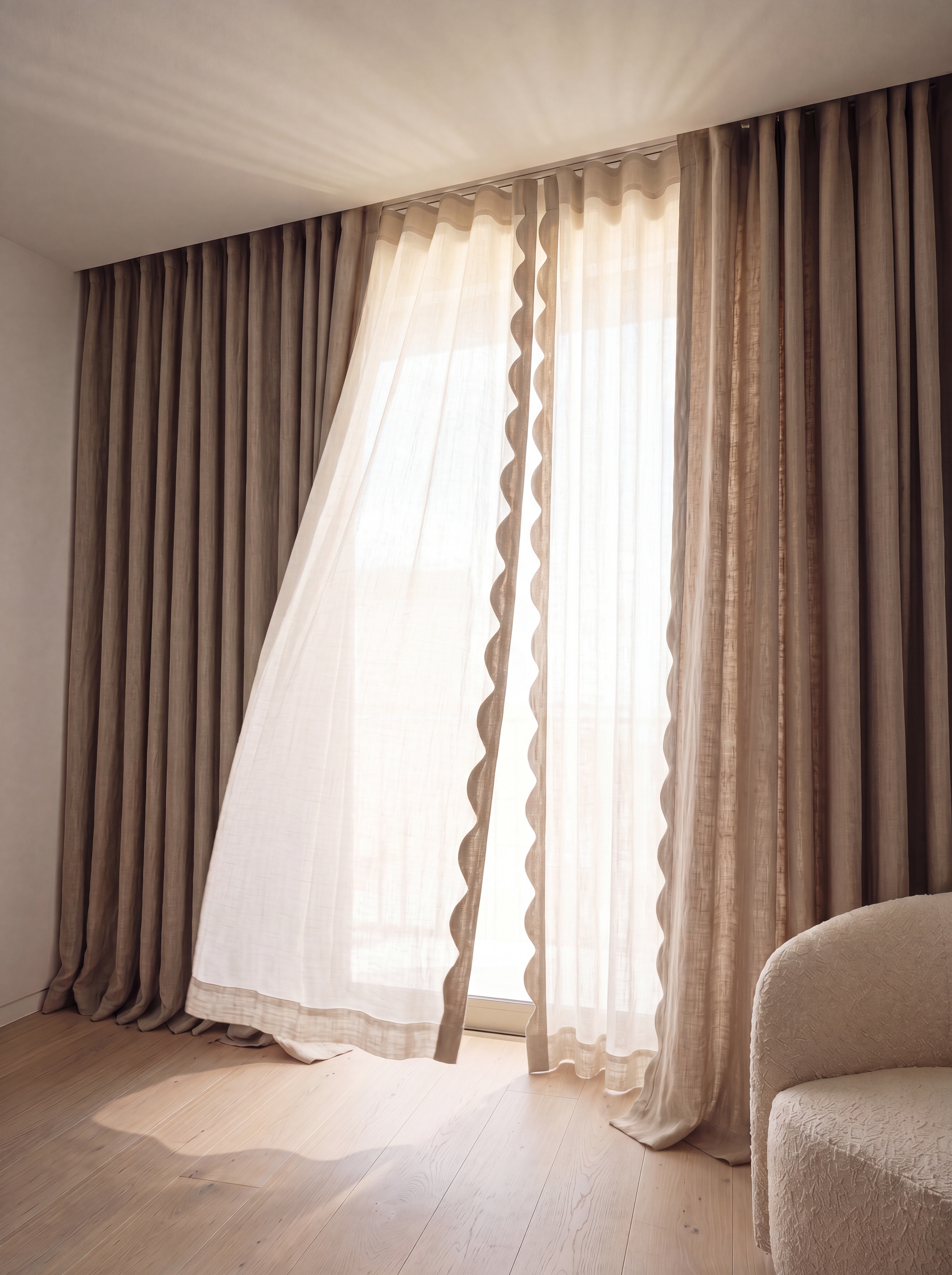 Bespoke Curtain Design — hover view