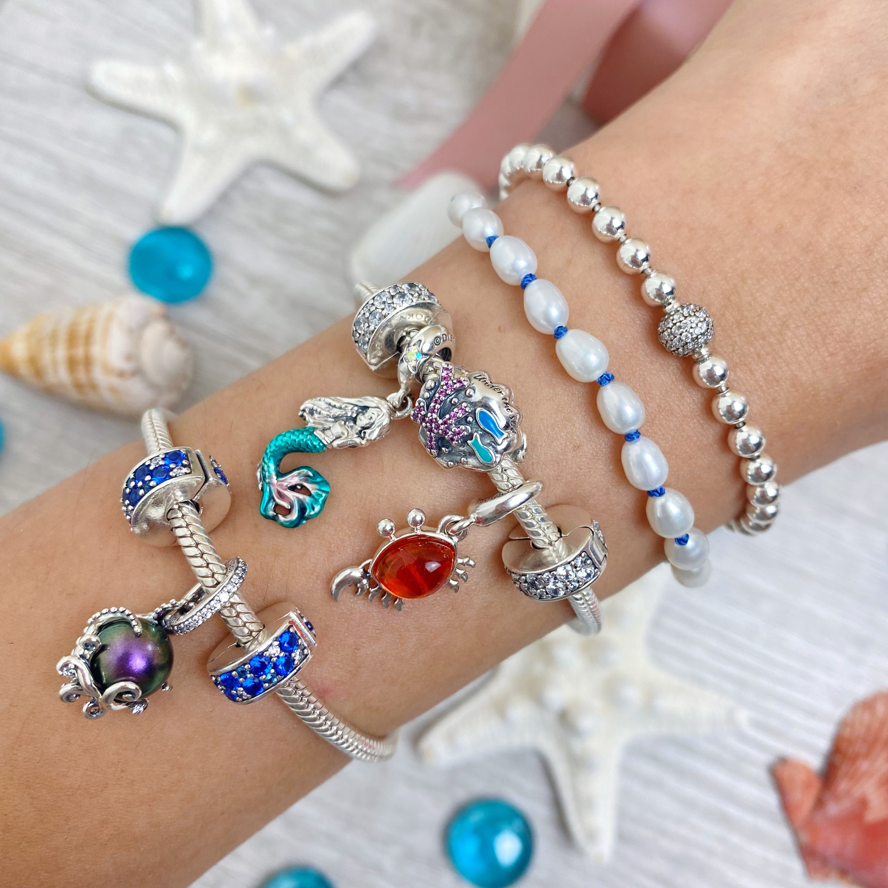 Little mermaid hotsell pandora bracelet