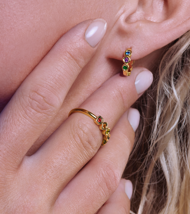 Marvel the Avengers Infinity Stones Earrings