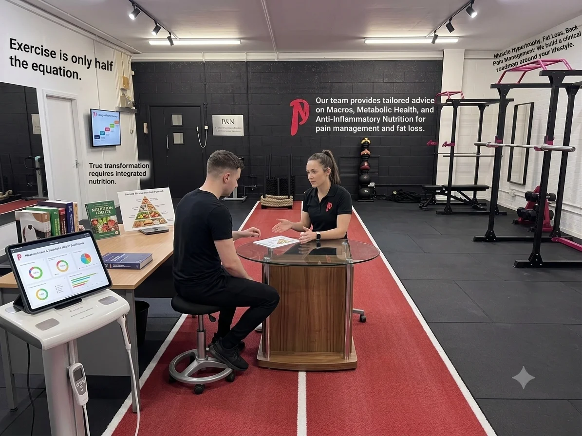 Integrated sports nutrition and performance coaching at P&N.