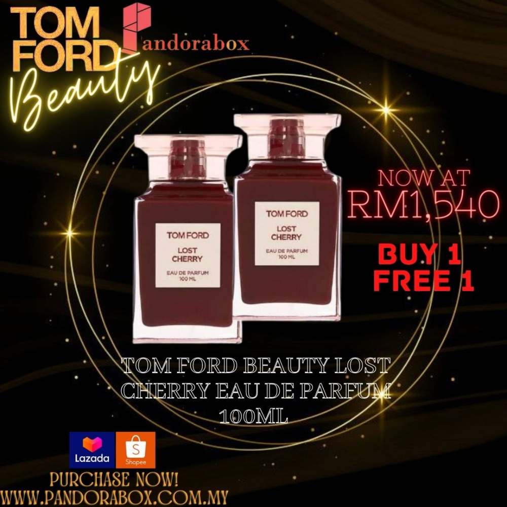 TOM FORD BEAUTY Lost Cherry Eau De Parfum 100ml (Buy 1 Free 1) - Pandorabox