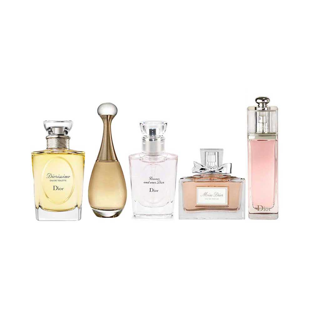 DIOR Les Parfums de l'Avenue Montaigne Perfume 5 Item Set