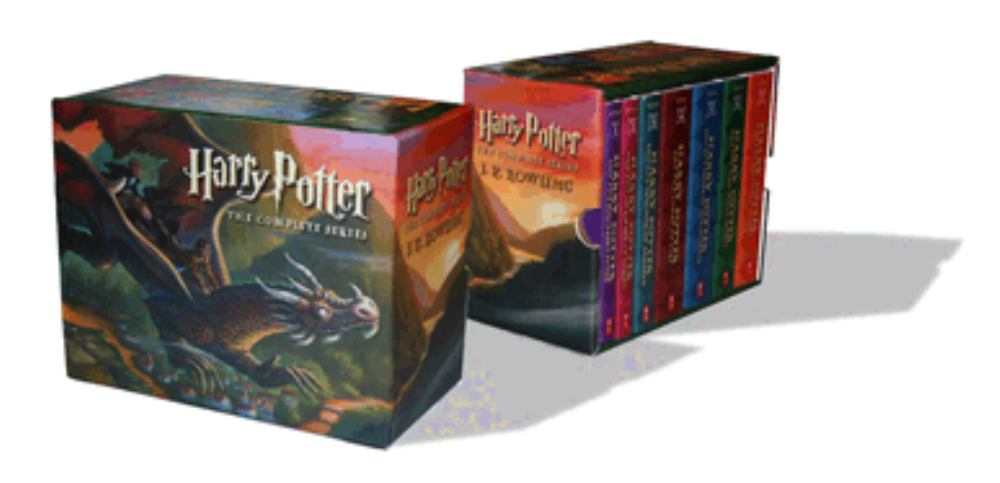 Harry Potter Ravenclaw House Editions Paperback Box Set, De Rowling, J. K..  Editorial Bloomsbury Publishing, Tapa Dura En Inglés, 2022