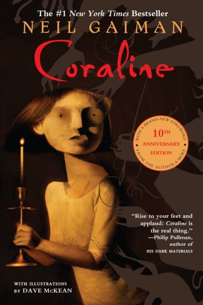 Coraline 10th Anniversary Edition by Neil Gaiman, Paperback