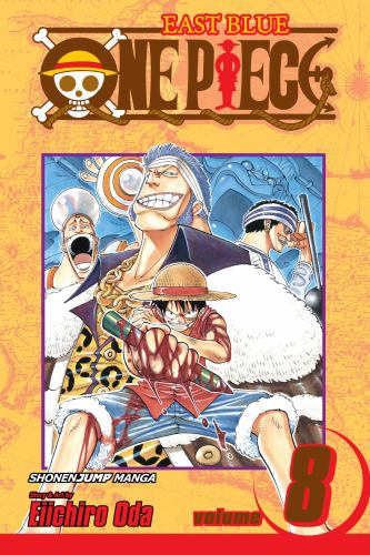 One Piece Manga - Volume 8 - First Printing / Edition - Out of Print - Gold  Foil